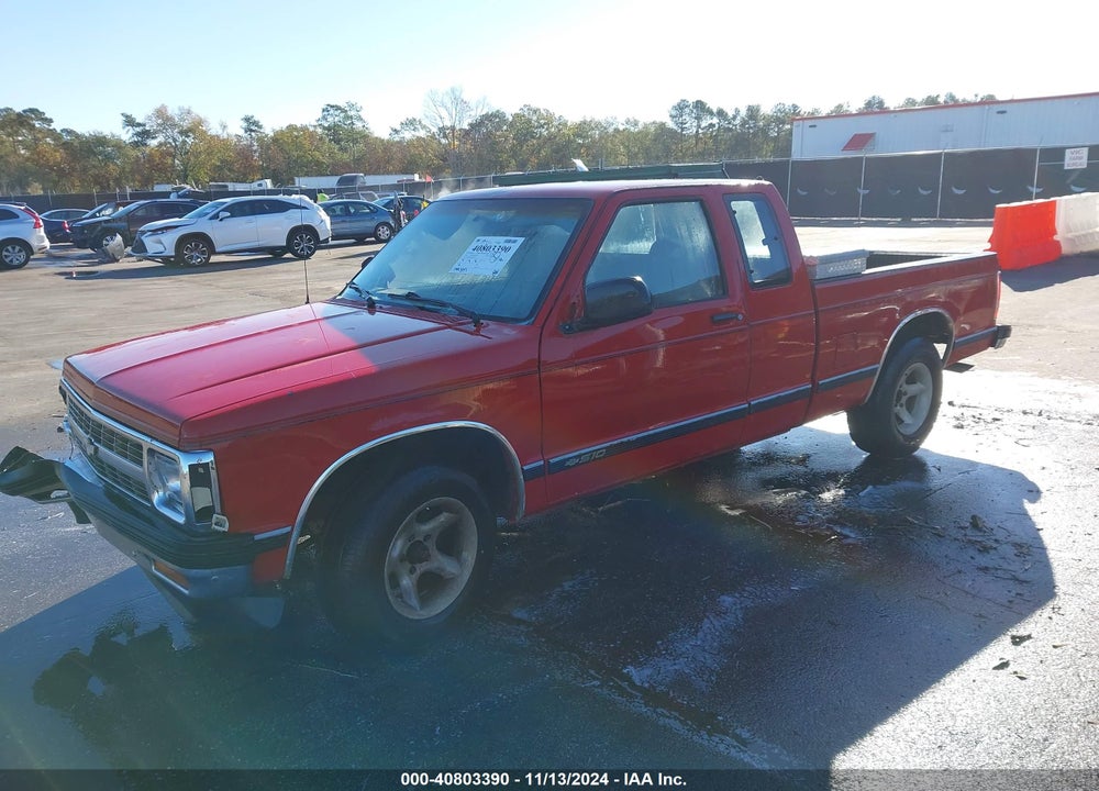 1991 CHEVROLET S TRUCK S10 VIN: 1GCCS19Z6M8142004