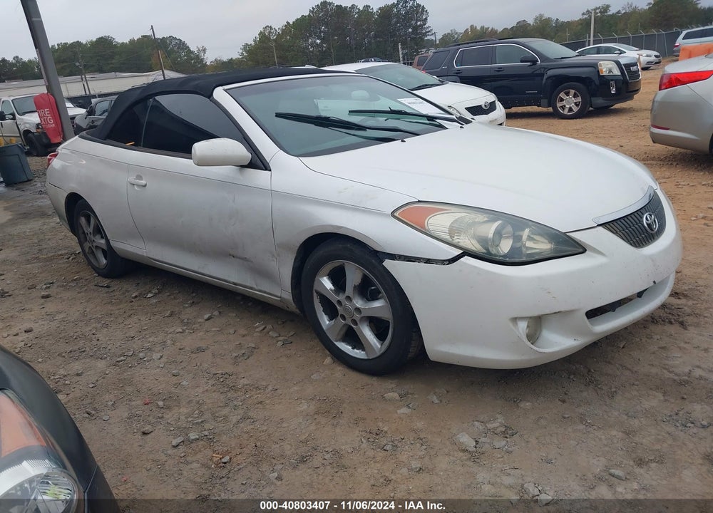 2006 TOYOTA CAMRY SOLARA SE VIN: 4T1FA38P76U104637