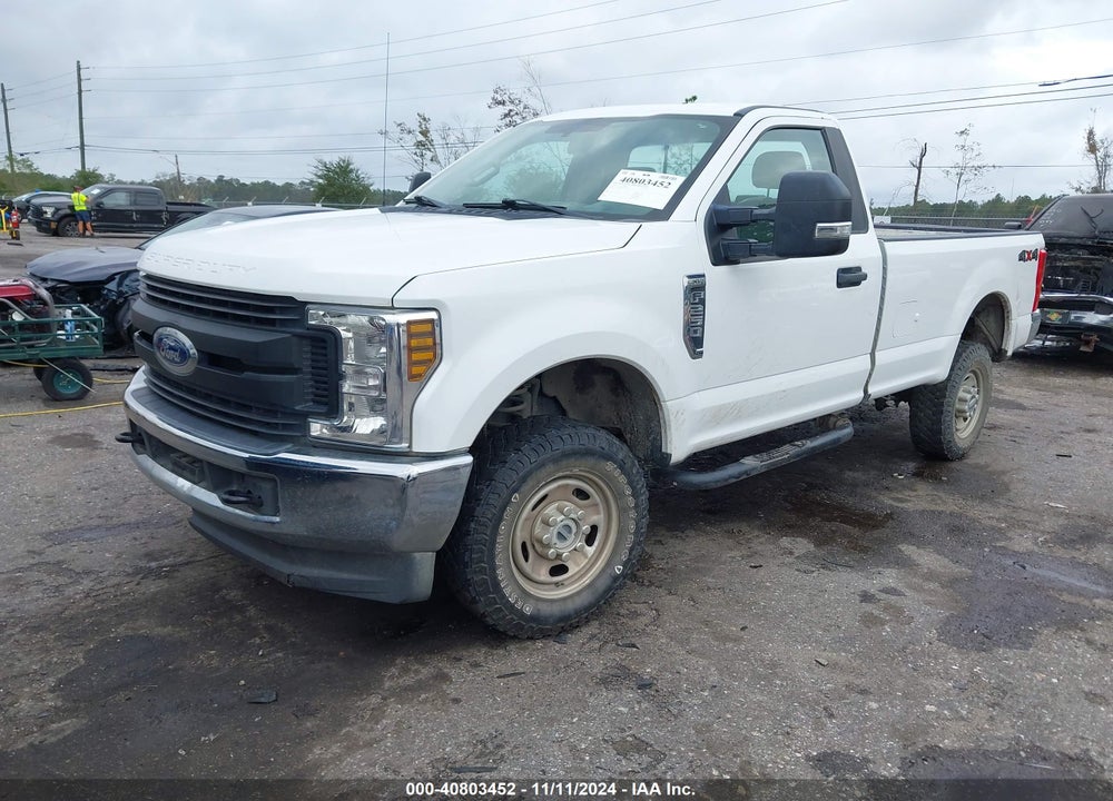 2019 FORD F-250 XL VIN: 1FTBF2B62KEF63495