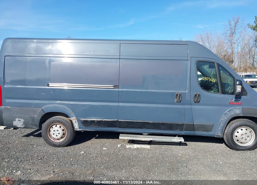 2019 RAM PROMASTER 3500 CARGO VAN HIGH ROOF 159 WB EXT VIN: 3C6URVJG7KE546599