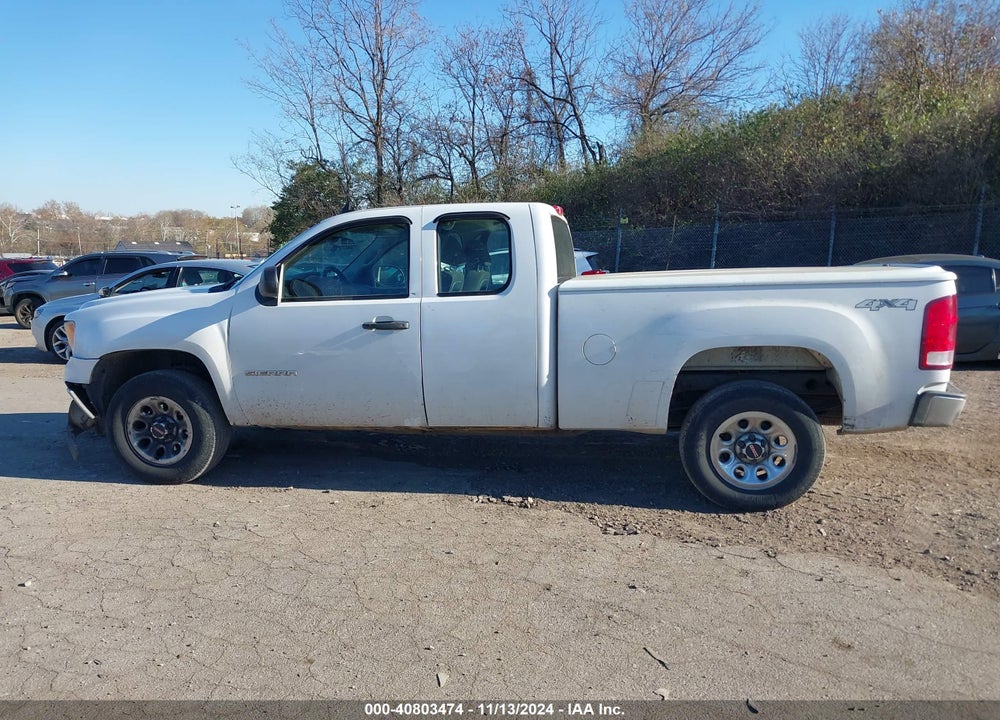 2012 GMC SIERRA 1500 WORK TRUCK VIN: 1GTR2TE79CZ287217