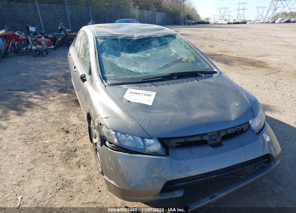 2007 HONDA CIVIC LX VIN: 2HGFA16567H313688