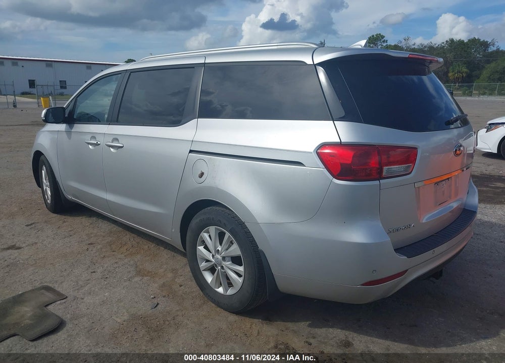 2016 KIA SEDONA LX VIN: KNDMB5C12G6198066