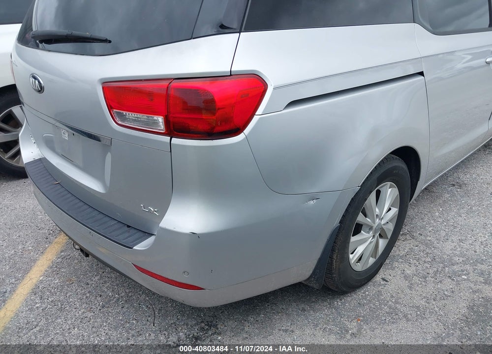 2016 KIA SEDONA LX VIN: KNDMB5C12G6198066