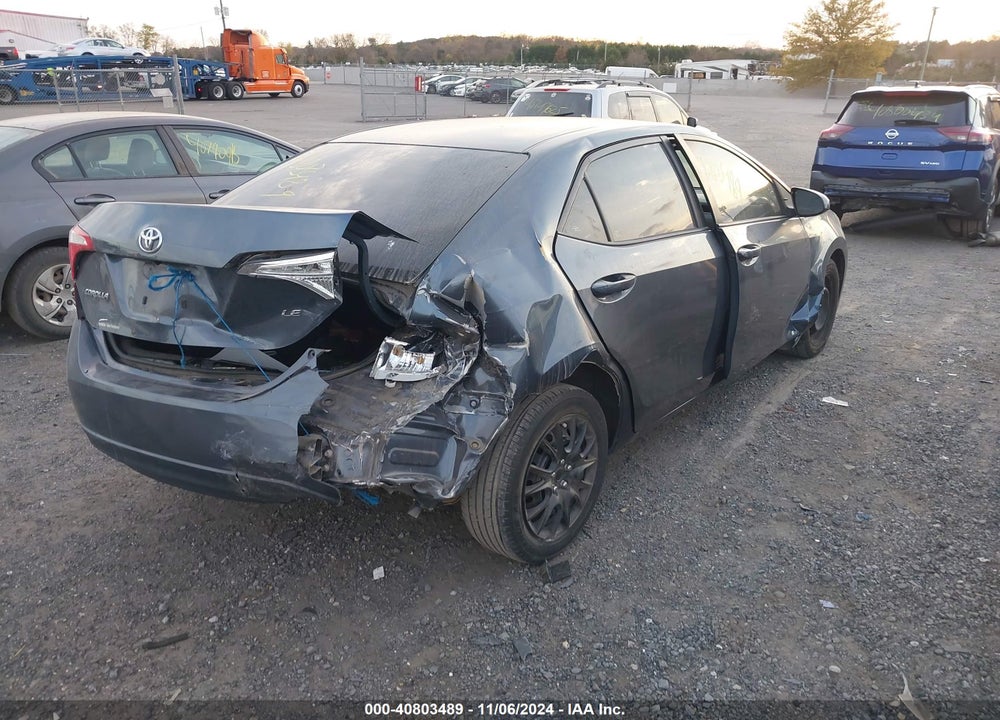 2014 TOYOTA COROLLA LE VIN: 2T1BURHE4EC106448