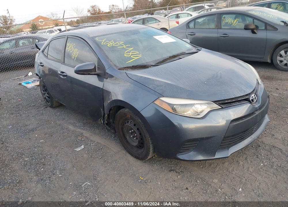 2014 TOYOTA COROLLA LE VIN: 2T1BURHE4EC106448