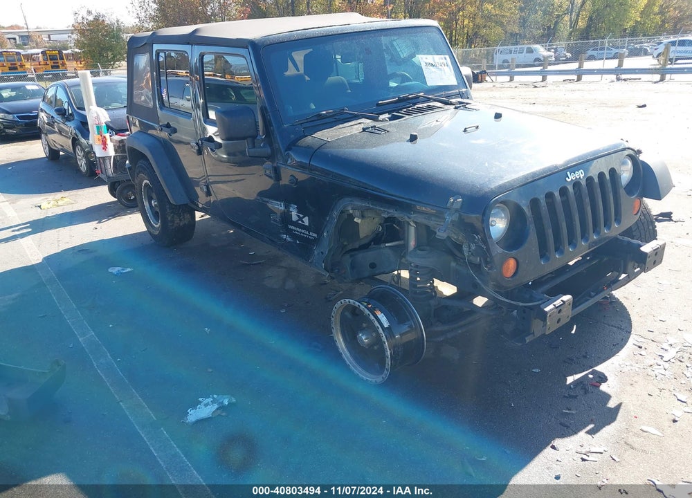 2008 JEEP WRANGLER UNLIMITED X VIN: 1J4GA39158L526993