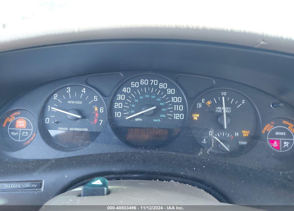 2000 BUICK REGAL LS VIN: 2G4WB52K0Y1342575