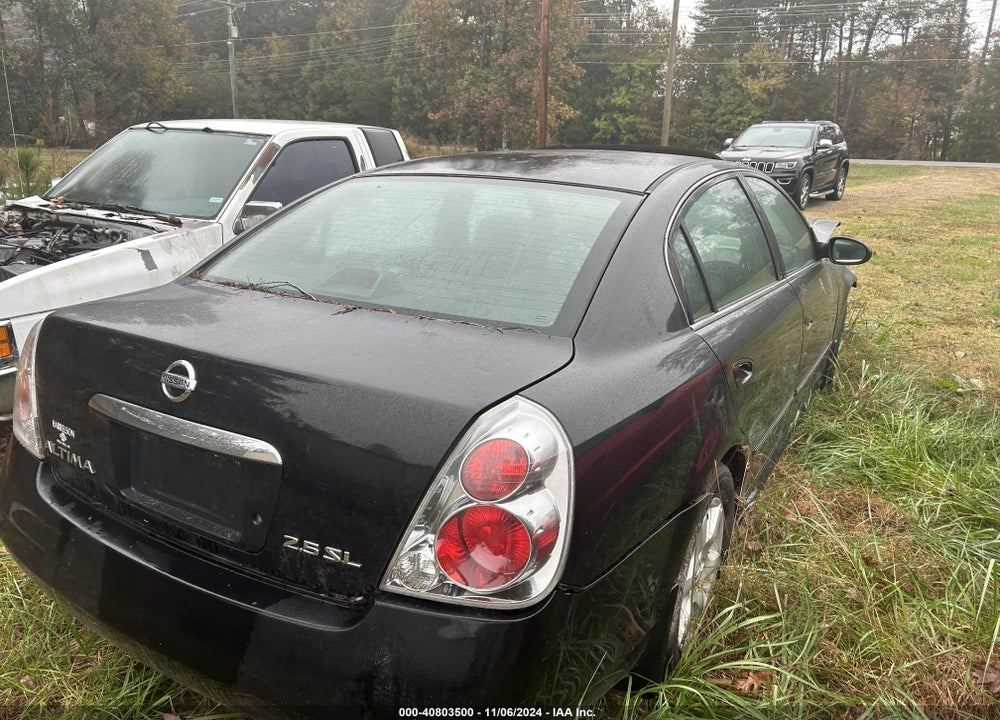 2005 NISSAN ALTIMA S/SL VIN: 1N4AL11D25C116217