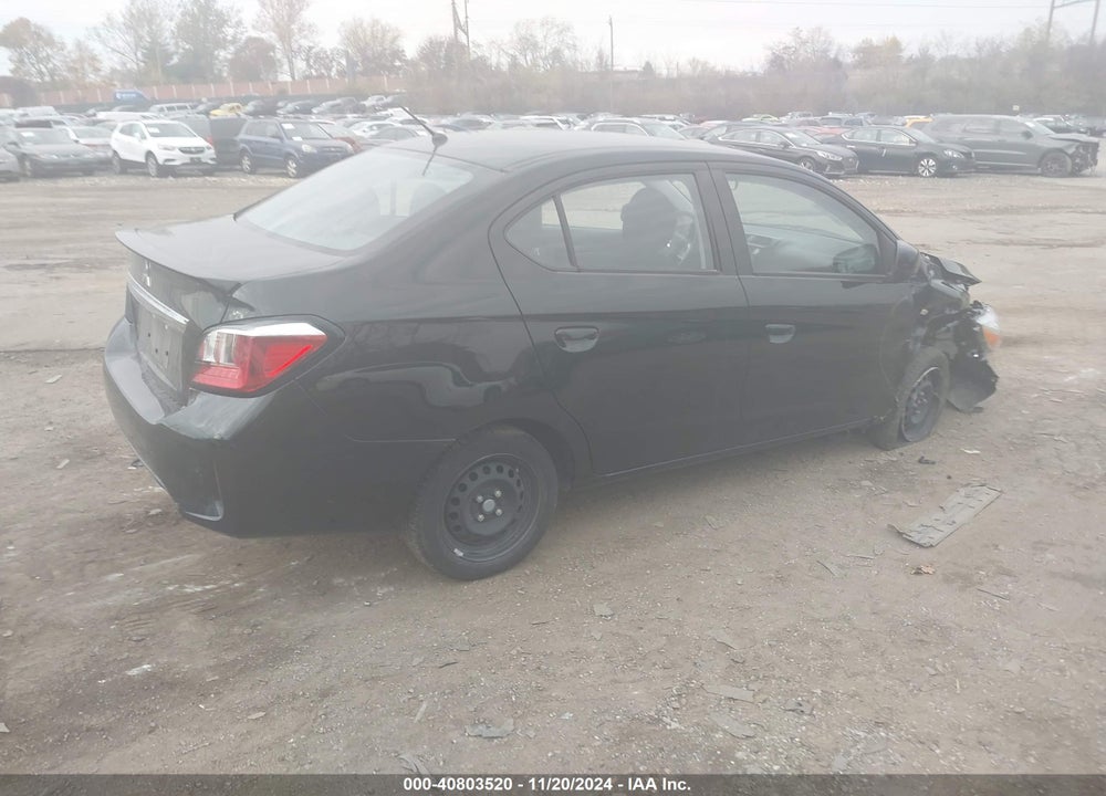 2023 MITSUBISHI MIRAGE G4 BLACK EDITION/ES/LE VIN: ML32FUFJ0PHF01714