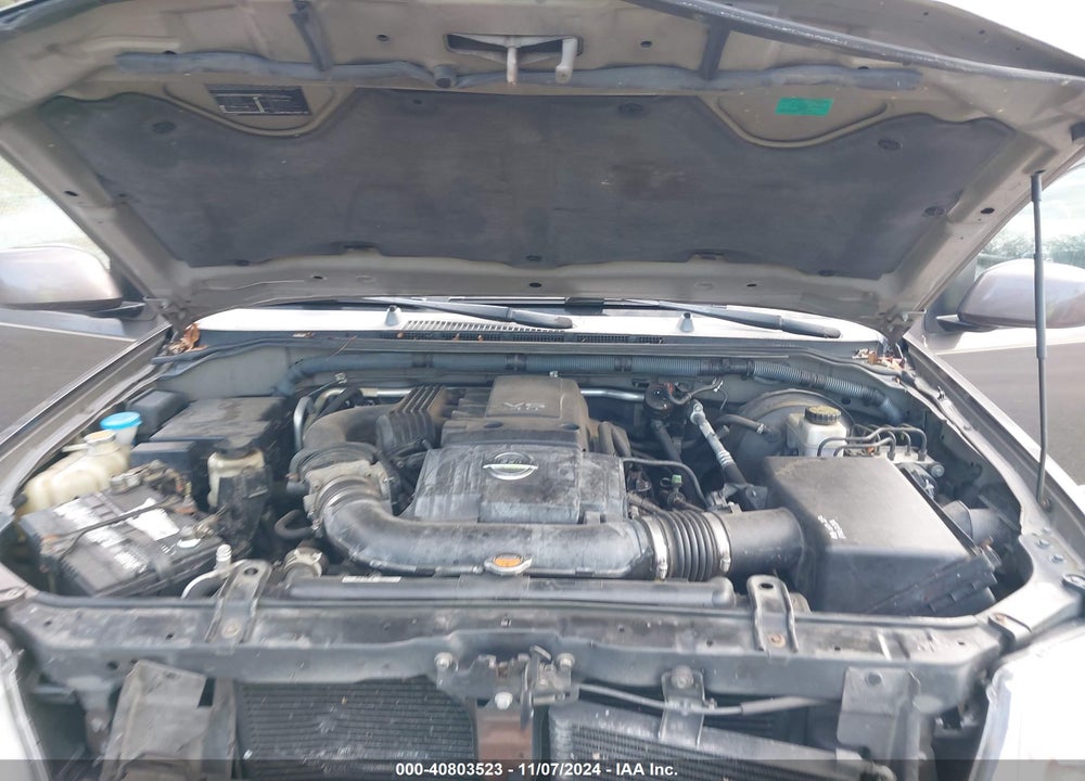 2008 NISSAN PATHFINDER LE VIN: 5N1AR18B98C627369