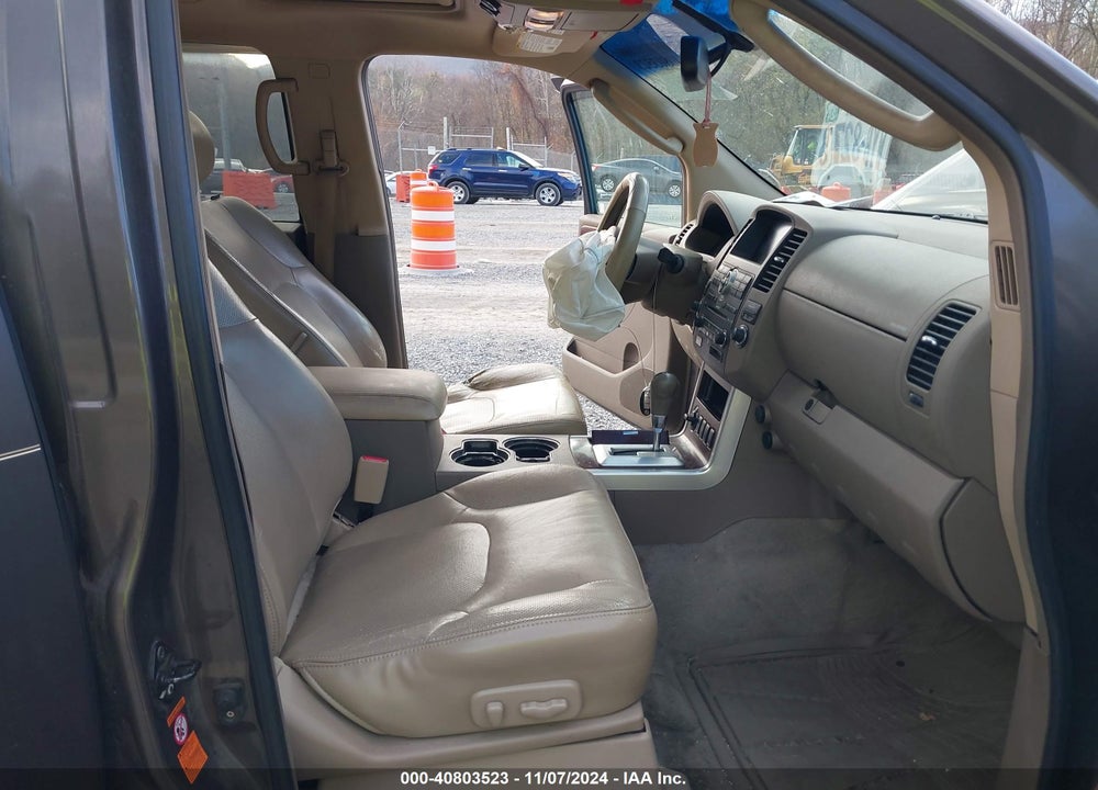 2008 NISSAN PATHFINDER LE VIN: 5N1AR18B98C627369