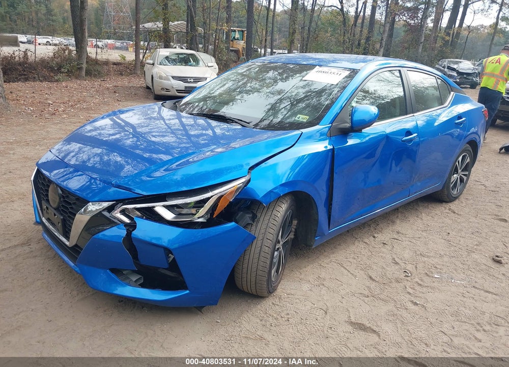 2022 NISSAN SENTRA VIN: 3N1AB8CV6NY274176