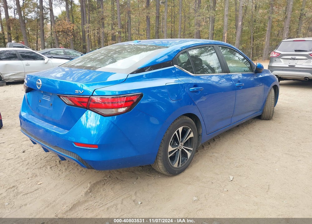 2022 NISSAN SENTRA VIN: 3N1AB8CV6NY274176