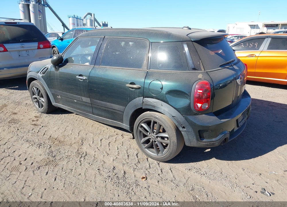 2012 MINI COOPER S COUNTRYMAN VIN: WMWZC5C56CWL60553