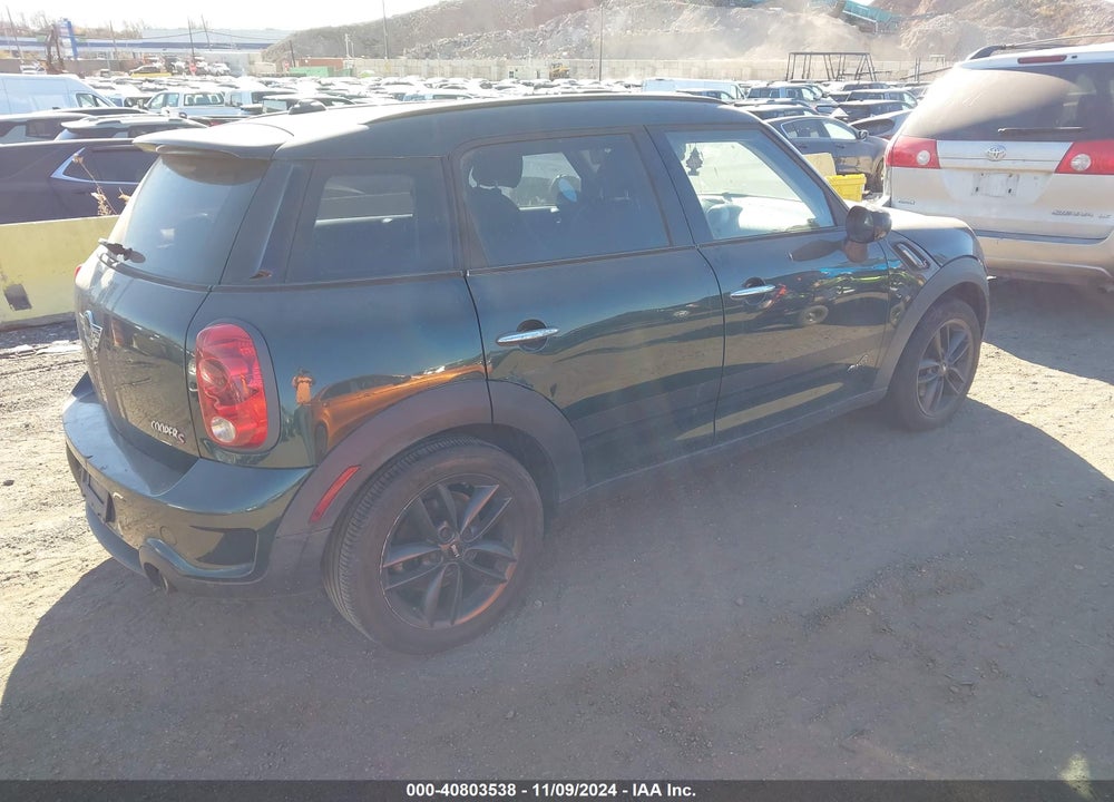 2012 MINI COOPER S COUNTRYMAN VIN: WMWZC5C56CWL60553