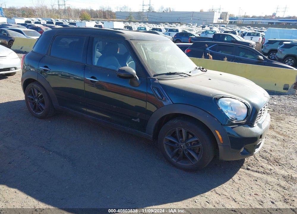 2012 MINI COOPER S COUNTRYMAN VIN: WMWZC5C56CWL60553