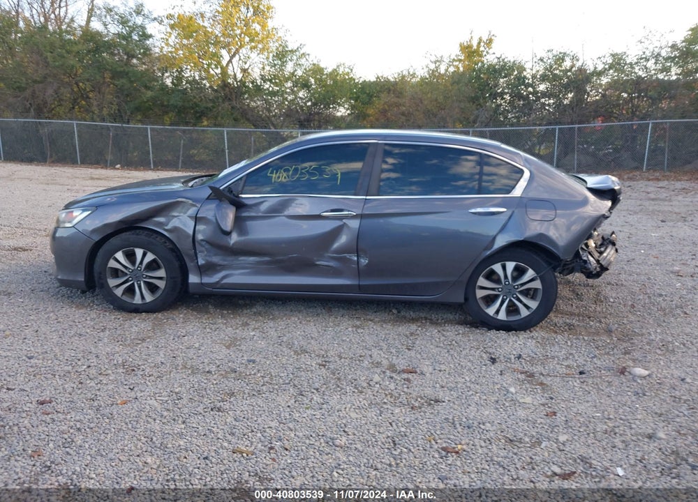 2013 HONDA ACCORD LX VIN: 1HGCR2F31DA129284