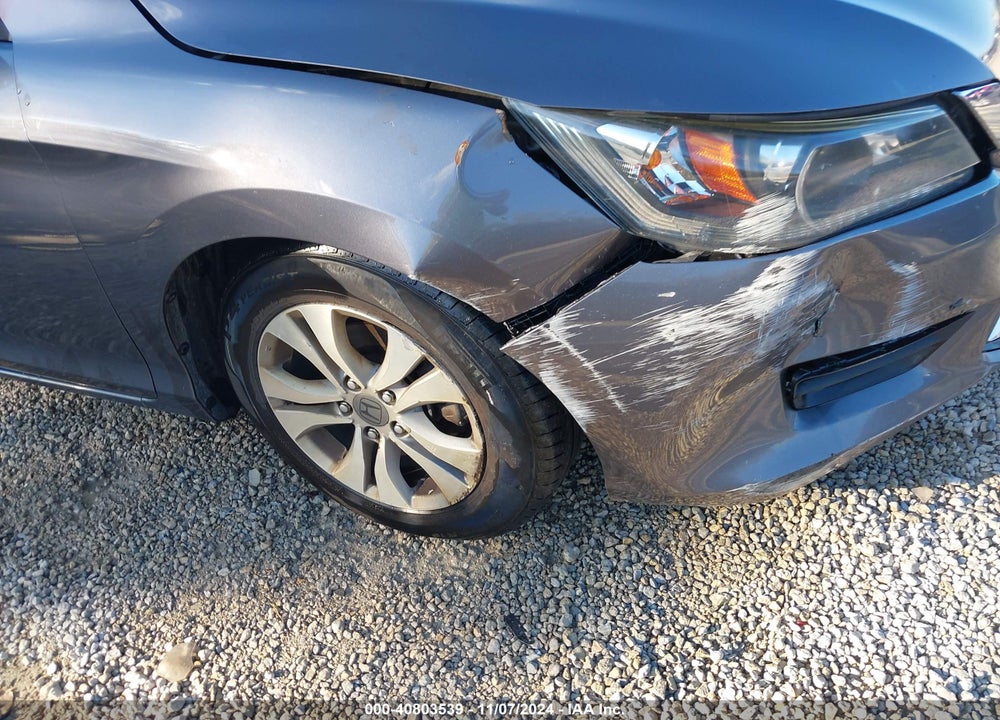 2013 HONDA ACCORD LX VIN: 1HGCR2F31DA129284