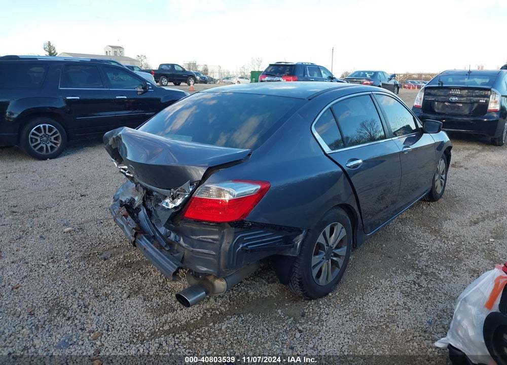 2013 HONDA ACCORD LX VIN: 1HGCR2F31DA129284