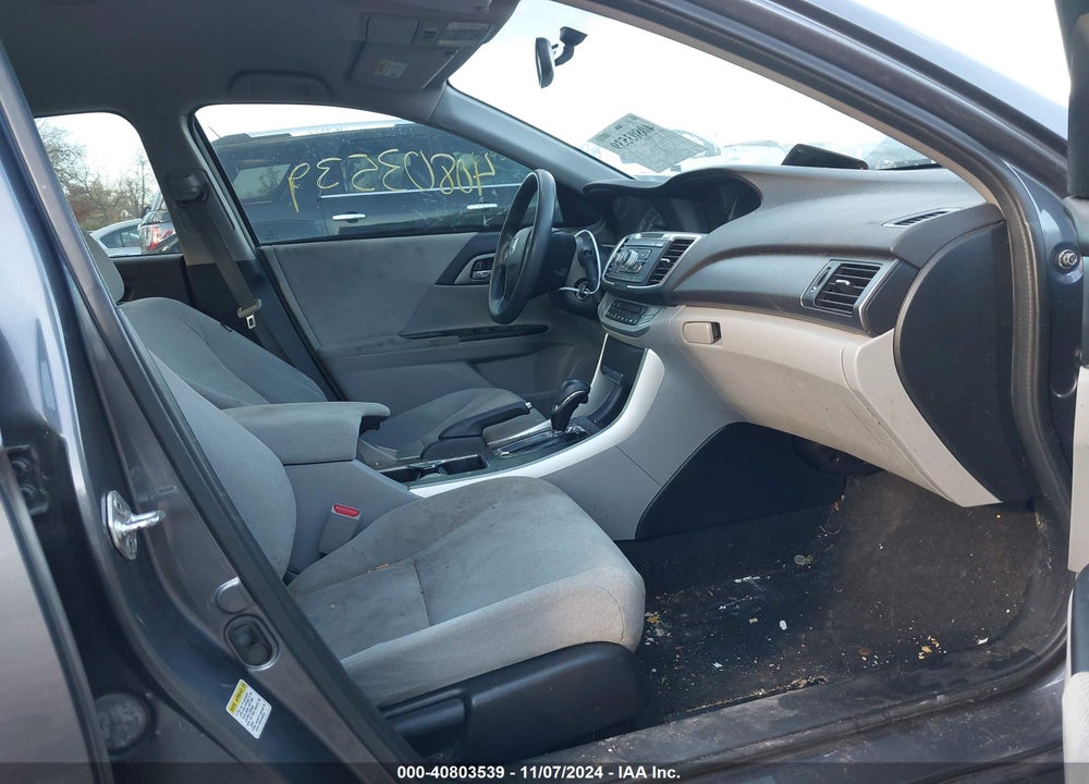2013 HONDA ACCORD LX VIN: 1HGCR2F31DA129284