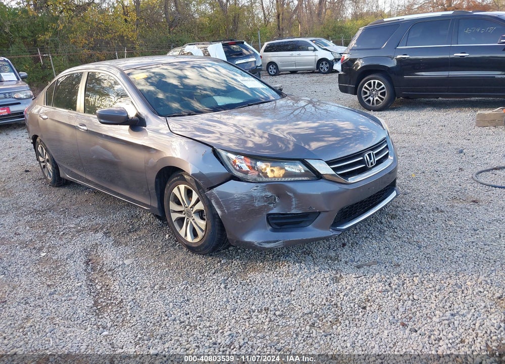 2013 HONDA ACCORD LX VIN: 1HGCR2F31DA129284