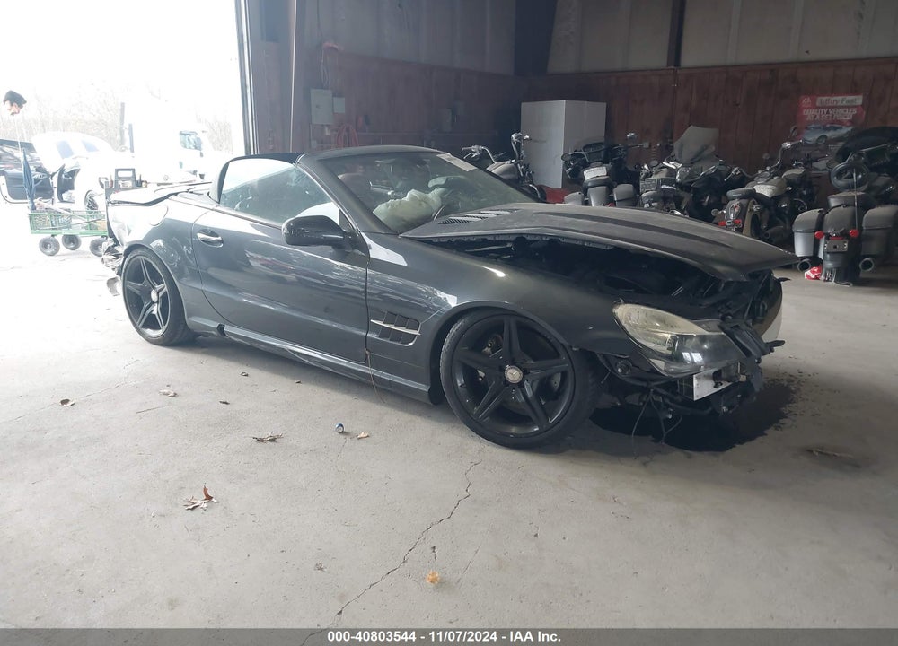 2011 MERCEDES-BENZ SL 550 VIN: WDBSK7BAXBF163576