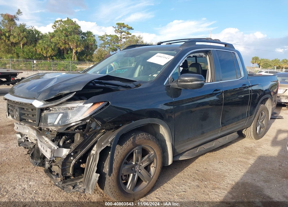 2023 HONDA RIDGELINE RTL VIN: 5FPYK3F5XPB038081