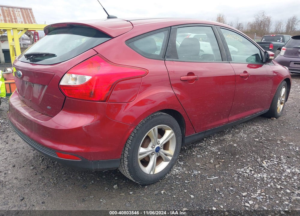 2014 FORD FOCUS SE VIN: 1FADP3K2XEL344539