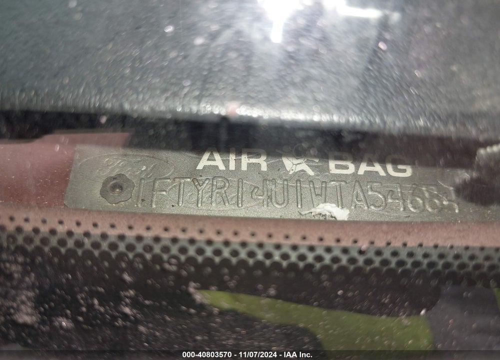 1998 FORD RANGER SPLASH/XL/XLT VIN: 1FTYR14U1WTA54684