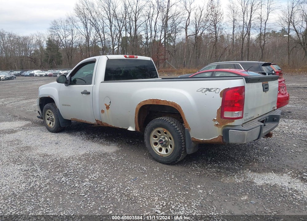 2012 GMC SIERRA 1500 WORK TRUCK VIN: 1GTN2TEX8CZ143625