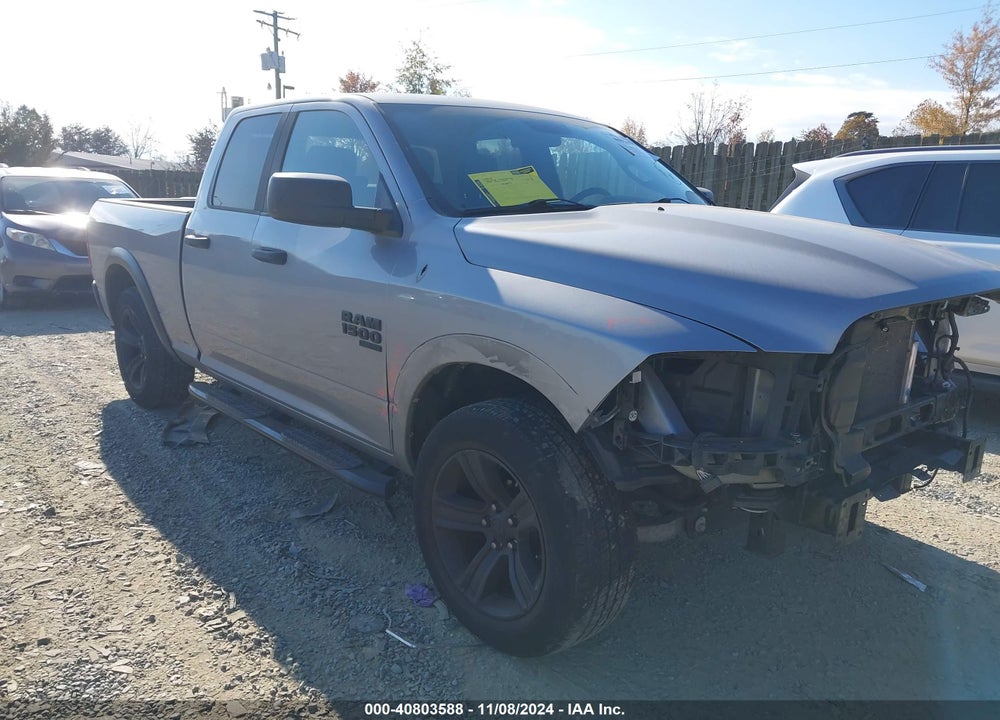 2022 RAM 1500 CLASSIC WARLOCK VIN: 1C6RR6GG1NS148051