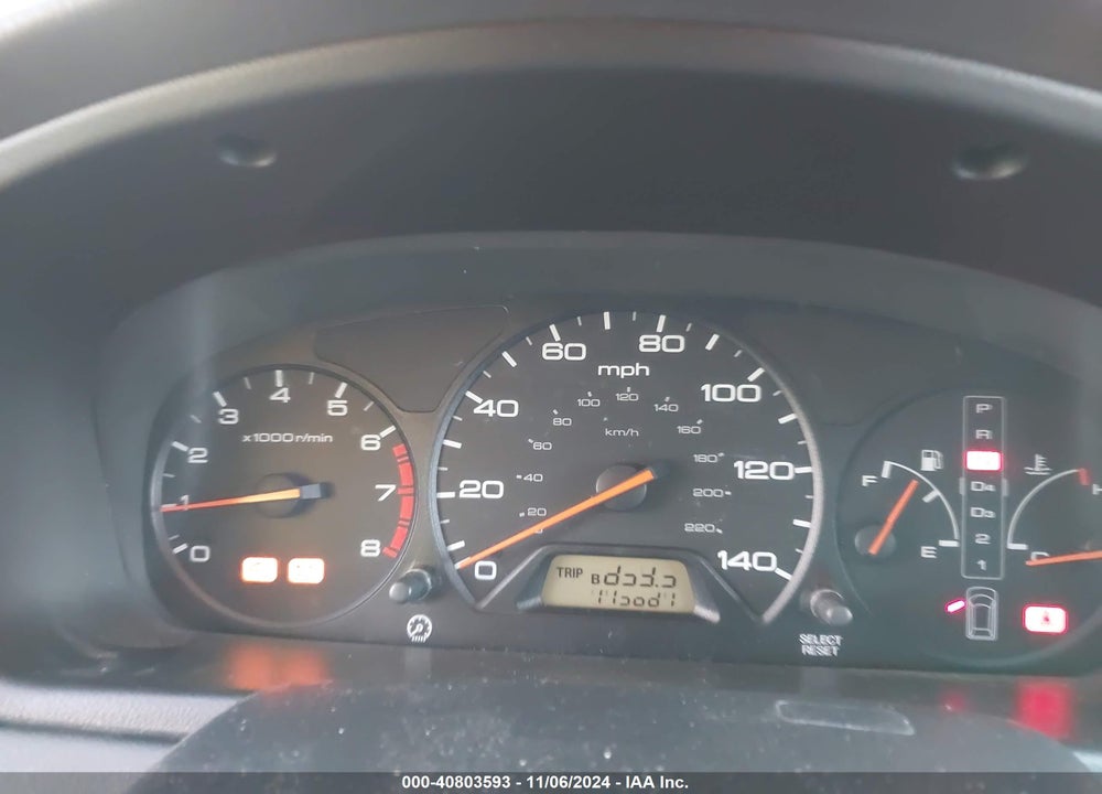 2000 HONDA ODYSSEY EX VIN: 2HKRL1860YH606460