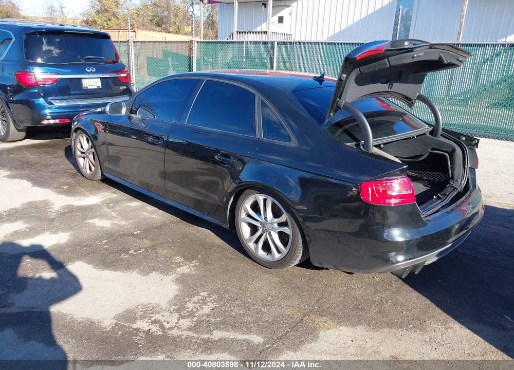 2015 AUDI S4 3.0T PREMIUM PLUS VIN: WAUBGAFL4FA022496