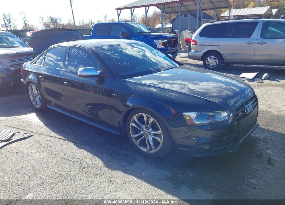 2015 AUDI S4 3.0T PREMIUM PLUS VIN: WAUBGAFL4FA022496