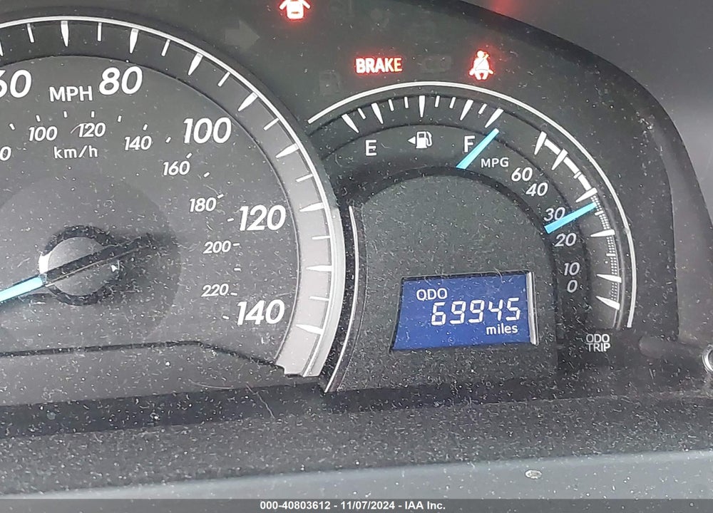 2013 TOYOTA CAMRY LE VIN: 4T1BF1FKXDU648123
