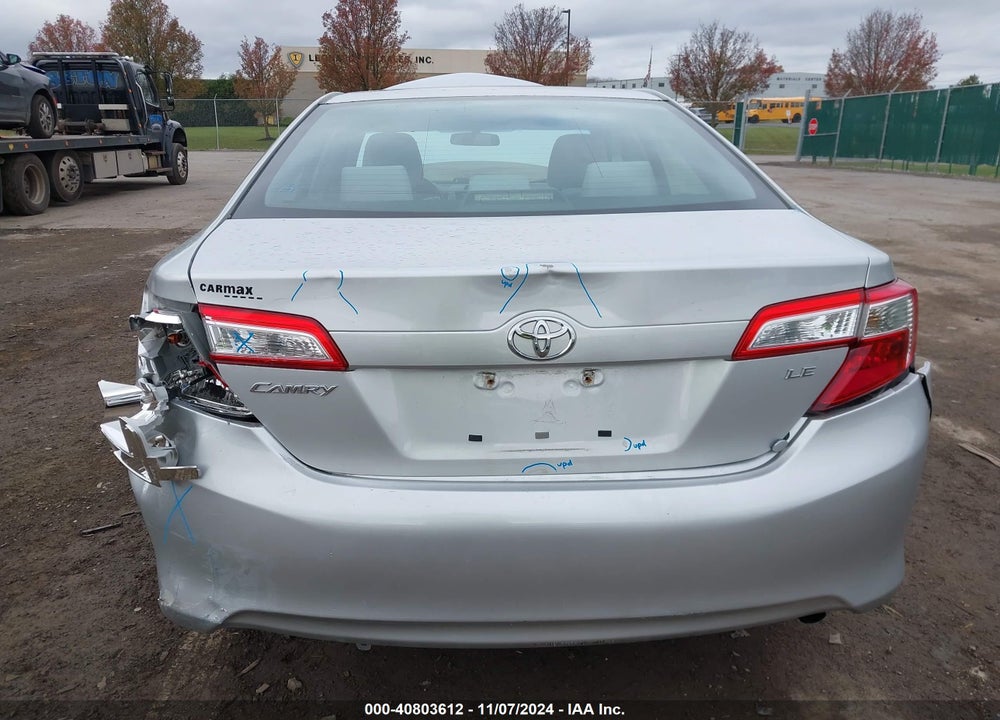 2013 TOYOTA CAMRY LE VIN: 4T1BF1FKXDU648123