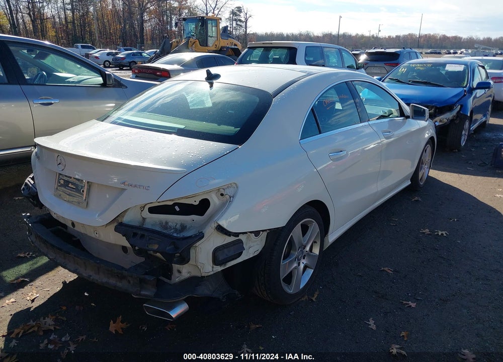 2016 MERCEDES-BENZ CLA 250 4MATIC VIN: WDDSJ4GB3GN366199