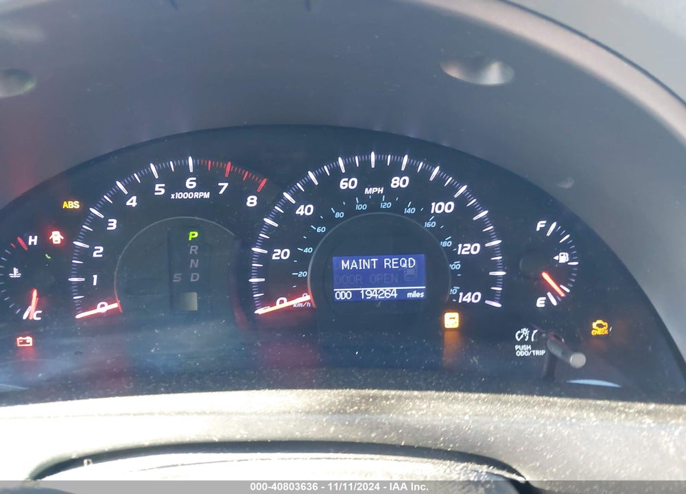 2010 TOYOTA CAMRY XLE VIN: 4T4BF3EK2AR059971
