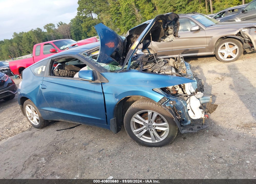 2012 HONDA CR-Z EX VIN: JHMZF1D68CS004606