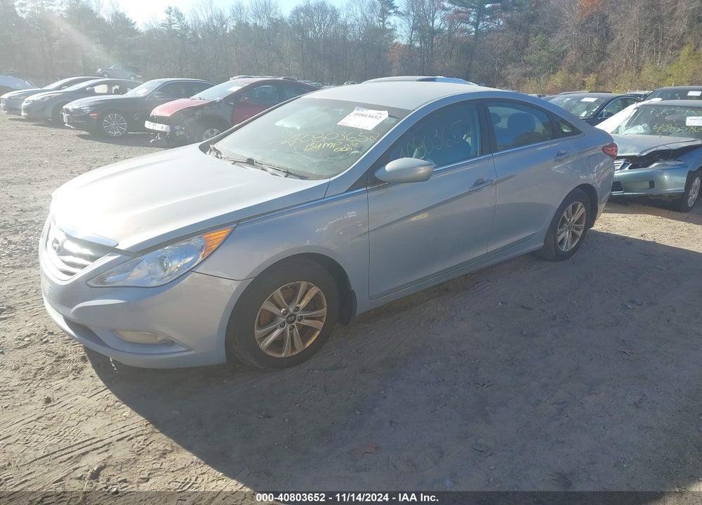 2013 HYUNDAI SONATA GLS VIN: 5NPEB4AC3DH540113