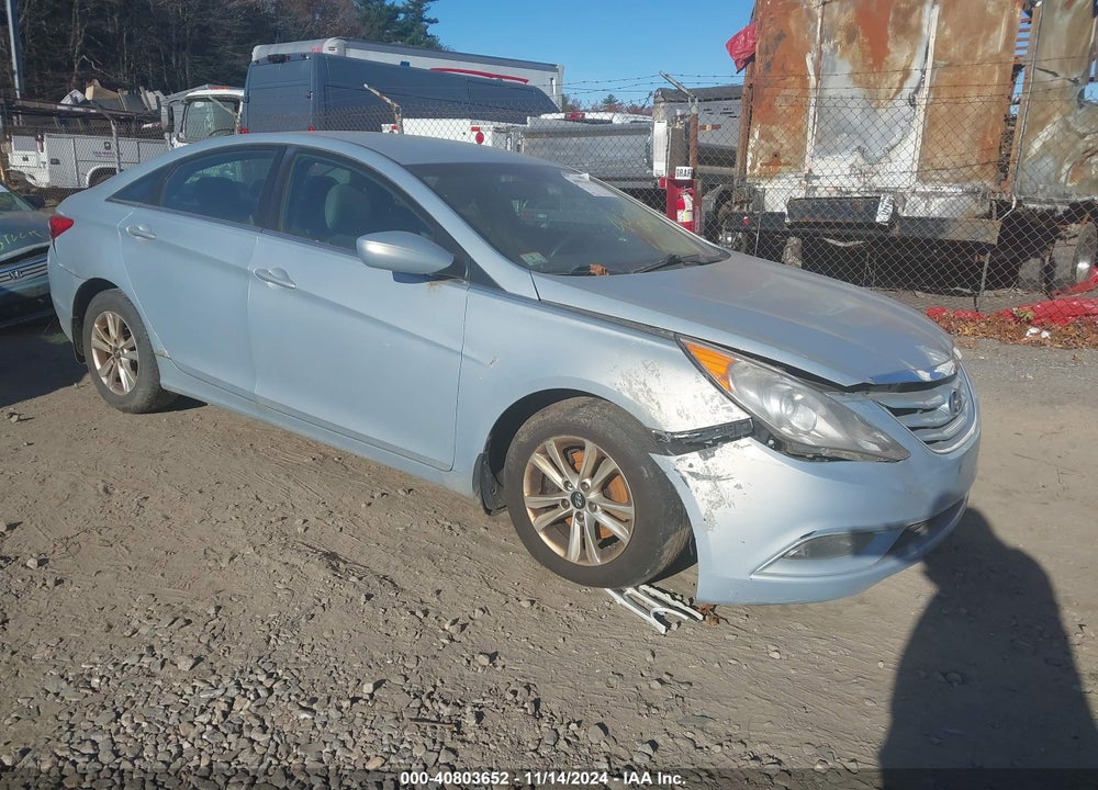 2013 HYUNDAI SONATA GLS VIN: 5NPEB4AC3DH540113