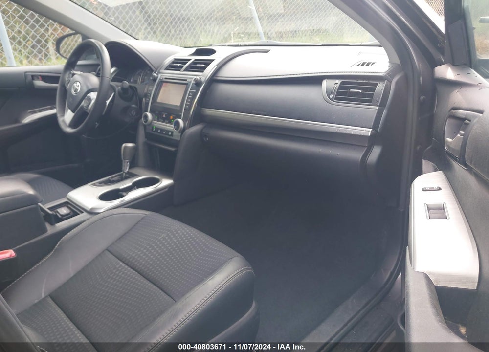2013 TOYOTA CAMRY SE VIN: 4T1BF1FK2DU255779