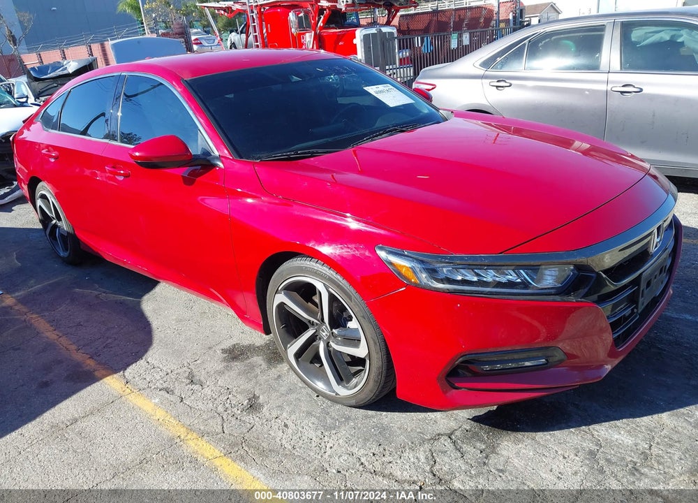 2020 HONDA ACCORD SPORT VIN: 1HGCV1F38LA027288