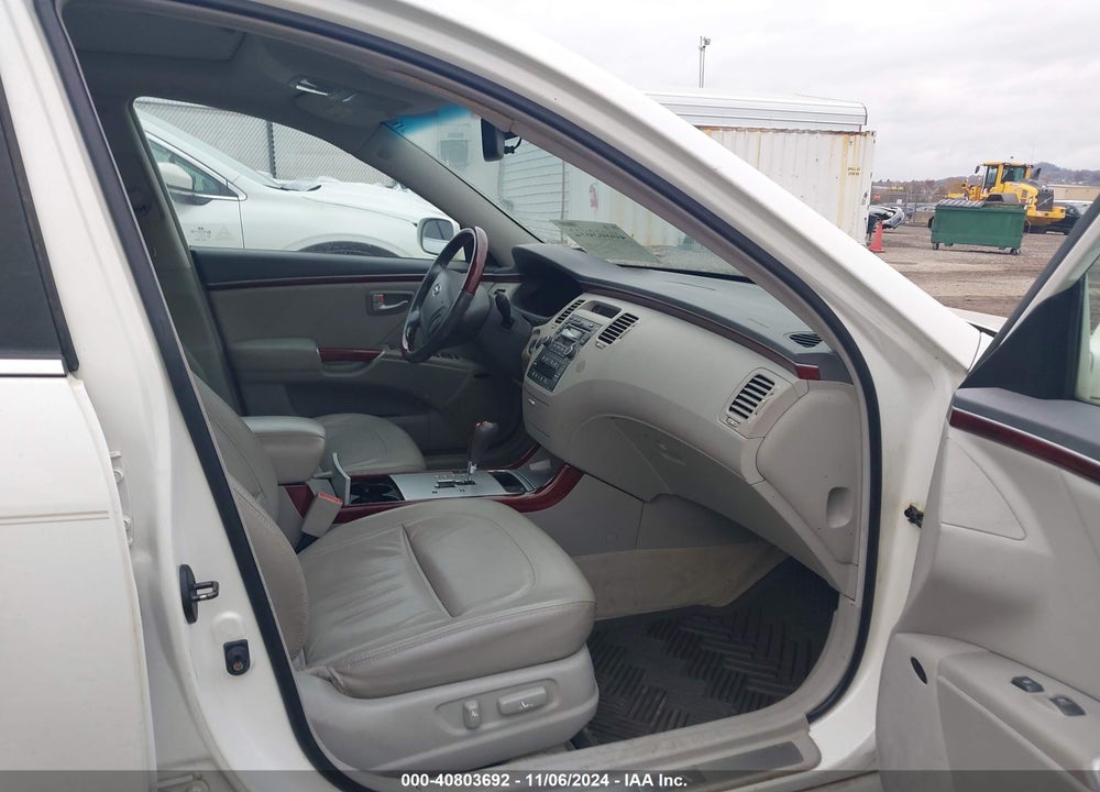 2006 HYUNDAI AZERA VIN: KMHFC46F16A108937