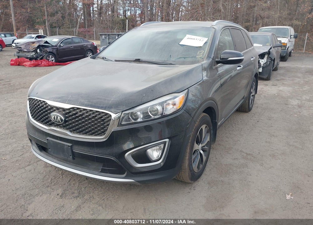 2017 KIA SORENTO 3.3L EX VIN: 5XYPHDA53HG234003