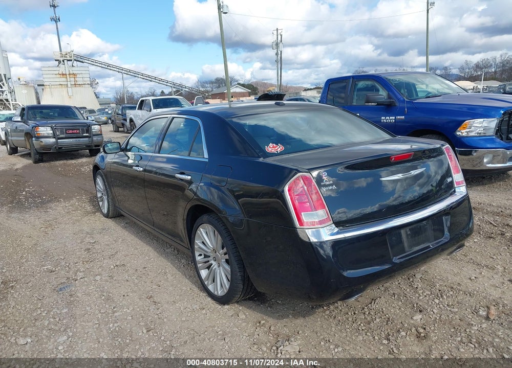 2012 CHRYSLER 300 LIMITED VIN: 2C3CCACG5CH209662
