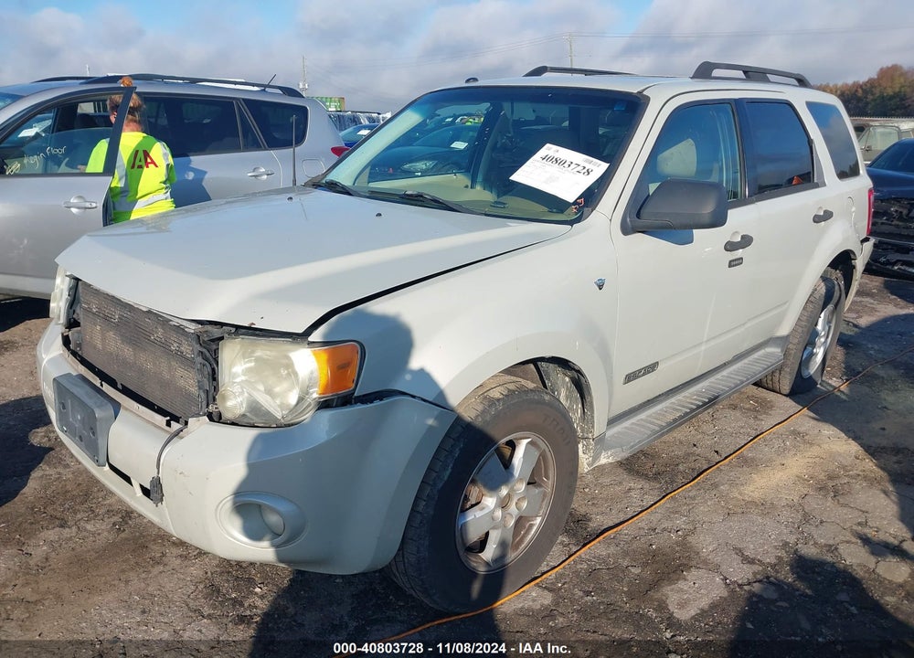 2008 FORD ESCAPE XLT VIN: 1FMCU93128KC40026