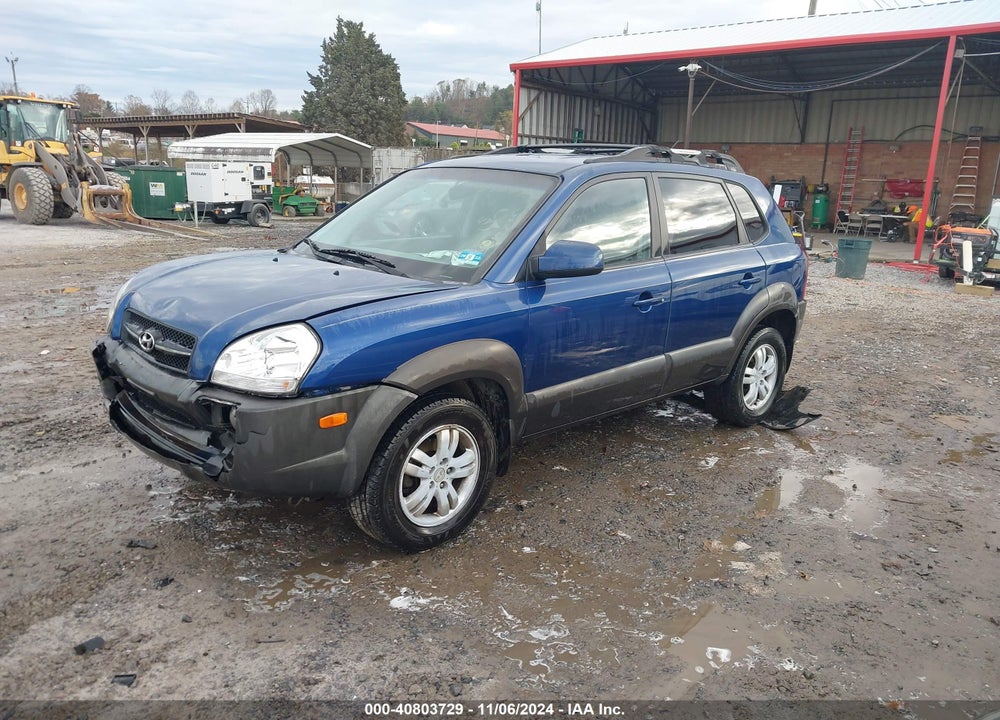 2006 HYUNDAI TUCSON GLS/LIMITED VIN: KM8JN12DX6U290210
