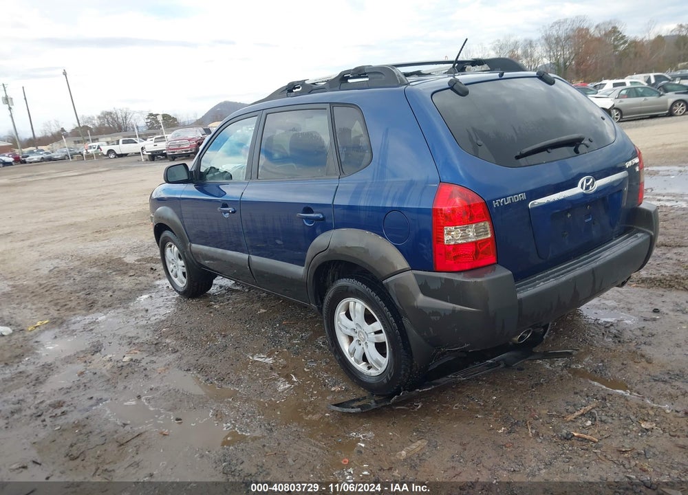 2006 HYUNDAI TUCSON GLS/LIMITED VIN: KM8JN12DX6U290210